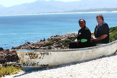 Fellow  Shipmates, Rialet Wood and Lezel Murtz Social Worker and  Auxiliary Social Worker